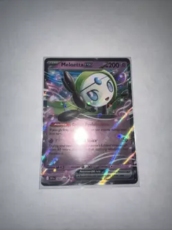 Pokemon TCG Meloetta EX Black Bolt Double Rare Holo Card 044/086 - Image 1