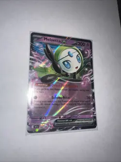 Pokemon TCG Meloetta EX Black Bolt Double Rare Holo Card 044/086 - Image 3
