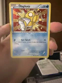 Pokemon TCG Shiny Magikarp Black Star Holo Promo Card XY143 - Image 1