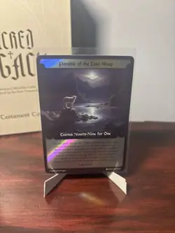 Sacred Legacy Parable of the Lost Sheep 048/100 Legendary Holo Card - Image 1