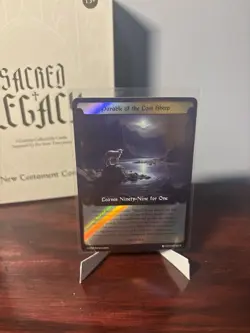 Sacred Legacy Parable of the Lost Sheep 048/100 Legendary Holo Card - Image 3