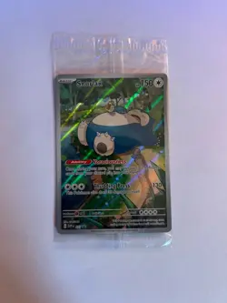Snorlax 051 Sv: Scarlet & Violet Promo Cards Holo Sealed NM - Image 1
