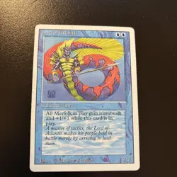 Magic the Gathering MTG Lord of Atlantis REVISED Edition - Image 1