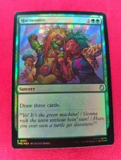 Harmonize 0051 Surge Foil Commander: Teenage Mutant Ninja Turtles TMT MTG NM - Image 1