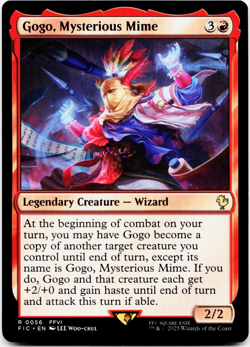Gogo, Mysterious Mime [Commander: Final Fantasy] MTG Magic - NM/M 🔥 - Image 3