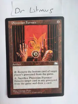 1x Phyrexian Furnace Weatherlight MTG Great Condition - Image 1
