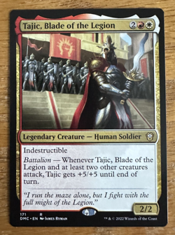 MTG Dominaria United Commander, Tajic, Blade of the Legion - Image 1