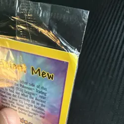 Ancient Mew Pokemon Card Movie Promo Factory Sealed *Defects with Crease - Image 4