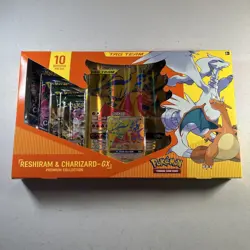 Pokemon TCG: Reshiram & Charizard GX Tag Team Collection New Sealed W/ Evolving - Image 1