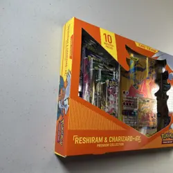 Pokemon TCG: Reshiram & Charizard GX Tag Team Collection New Sealed W/ Evolving - Image 3