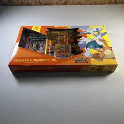 Pokemon TCG: Reshiram & Charizard GX Tag Team Collection New Sealed W/ Evolving - Image 4