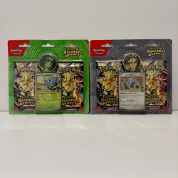 Pokemon Ascended Heroes Double Blister - Erikas Tangela & Larrys Komala SET OF 2 - Image 1