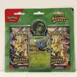 Pokemon Ascended Heroes Double Blister - Erikas Tangela & Larrys Komala SET OF 2 - Image 2