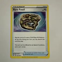 Pokemon TCG - Rare Fossil - Darkness Ablaze - 167/189 - Mint - Image 1
