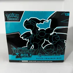Black Bolt Pokemon Center ETB - Exlcusive Elite Trainer Box. Factoy SEALED - Image 1