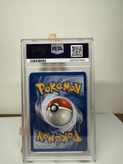 Pokemon Team Rocket Dark Charizard 4/82 Holo Rare 2000 PSA 7 English - Image 2