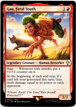 Gau, Feral Youth [Commander: Final Fantasy] MTG Magic - NM/M 🔥 - Image 3