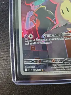 Team Rockets Mimikyu 238/217 Illustration Rare Ascended Heros Pokemon - Image 5