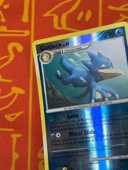 POKEMON TCG GOLDUCK 29/127 REVERSE HOLO RARE NEAR MINT PLATINUM - Image 3