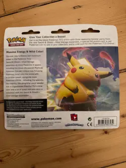Pokemon Vivid Voltage Triple Blister Booster Packs SOBBLE Promo - Sealed - Image 2