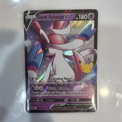 Pokemon Dark Sylveon V SWSH134 Promo Holo Sword & Shield 25th Anniv 180 HP - Image 1