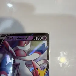 Pokemon Dark Sylveon V SWSH134 Promo Holo Sword & Shield 25th Anniv 180 HP - Image 3