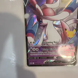Pokemon Dark Sylveon V SWSH134 Promo Holo Sword & Shield 25th Anniv 180 HP - Image 4