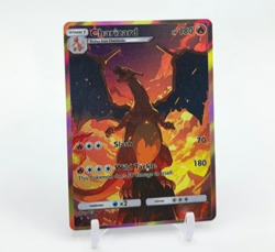 HOLO CHARIZARD Card CHARIZARD Pokemon Card FAN MADE NOT TCG - Image 1