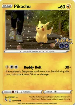 Pokemon GO #027/078 Pikachu (27) - Image 1