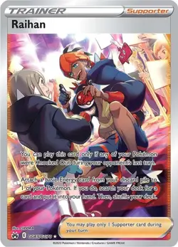 Raihan - Crown Zenith: Galarian Gallery (CRZ:GG) Near Mint Pokemon TCG - Image 1