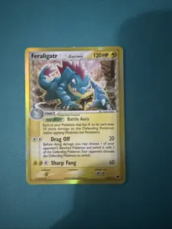 Pokemon TCG Feraligatr Holo Rare Dragon Frontiers 2/101 MP - Image 1