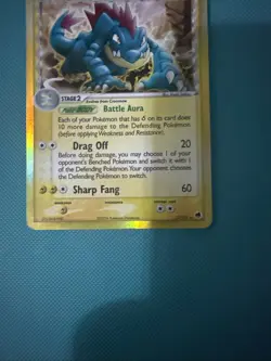 Pokemon TCG Feraligatr Holo Rare Dragon Frontiers 2/101 MP - Image 3