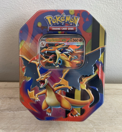 Pokemon TCG: Mega Charizard Y ex Tin - Factory Sealed - Image 1