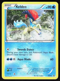 Keldeo - BW60 BW60 Promo Black And White Promo Pokemon Moderately Played - Image 1