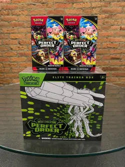 Pokemon TCG Perfect Order Elite Trainer Box & 2 Booster Bundles - Image 1