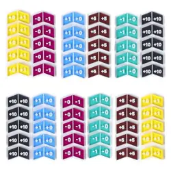 60Pcs Colorful MTG Buff Counter Tokens Magic 60pcs Stat Counters(colorful) - Image 2