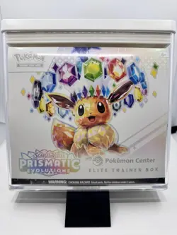 Pokemon TCG Prismatic Evolutions Pokemon Center ETB [New, Sealed] (w/ Case) - Image 1
