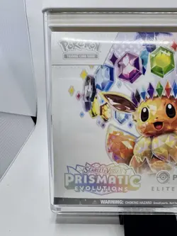 Pokemon TCG Prismatic Evolutions Pokemon Center ETB [New, Sealed] (w/ Case) - Image 2