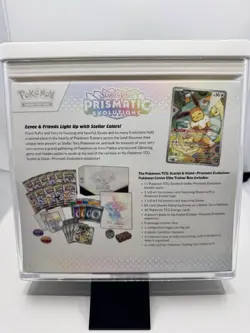 Pokemon TCG Prismatic Evolutions Pokemon Center ETB [New, Sealed] (w/ Case) - Image 5