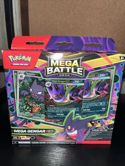 Mega Battle Deck - Mega Gengar ex Battle Box - Haunter IR - Pokemon TCG - SEALED - Image 1
