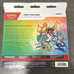 Pokemon First Partner Illustration Collection Series 1 Box Promo - Image 2