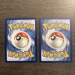 Pokemon Pumpkin Stamped Gengar Mimikyu Holo Lot of 2 NM Trick Or Trade Booster - Image 2