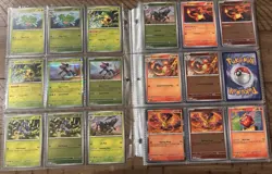 Pokemon: Phantasmal Flames Near Complete Master Base Set Missing 2 ex / 1 RH - Image 2