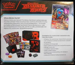 Factory Sealed Pokemon Scarlet & Violet Destined Rivals ETB *Trusted Seller* - Image 2