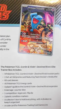 Factory Sealed Pokemon Scarlet & Violet Destined Rivals ETB *Trusted Seller* - Image 3