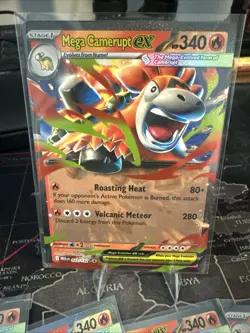 Pokemon Mega Evolution MEG | Mega Camerupt EX 22/132 - Image 1