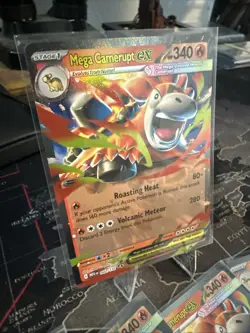 Pokemon Mega Evolution MEG | Mega Camerupt EX 22/132 - Image 3