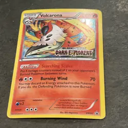 Volcarona Pokemon BW40 Promo Holo Rare Dark Explorers Prerelease - LP - Image 1