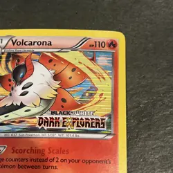 Volcarona Pokemon BW40 Promo Holo Rare Dark Explorers Prerelease - LP - Image 3
