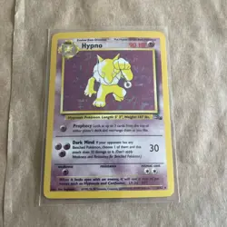 Pokemon TCG - Hypno - 8/62 - Holo Unlimited - Fossil Unlimited - Image 1